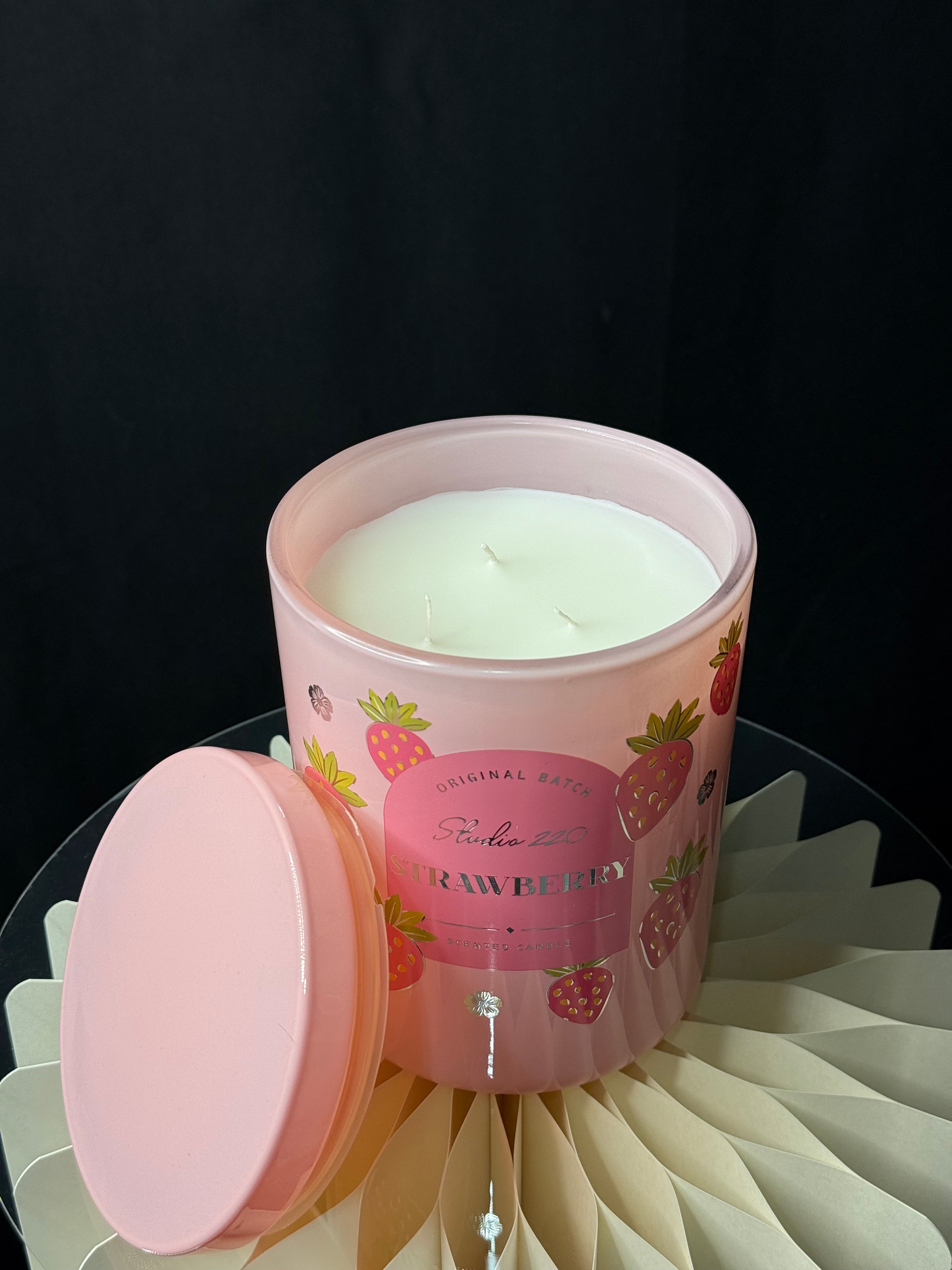 Strawberry Candle