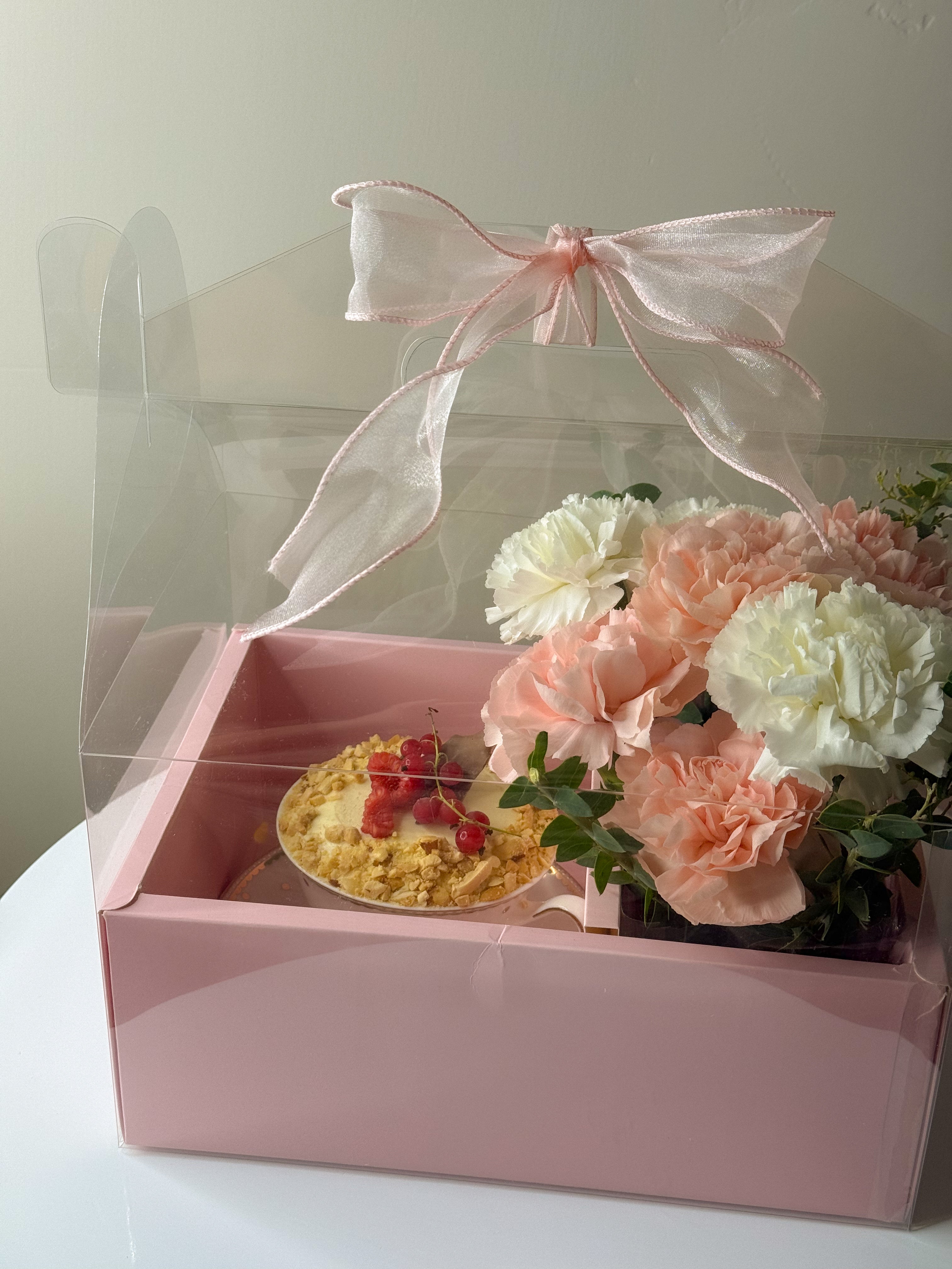 A Delicate Pink Gift Box