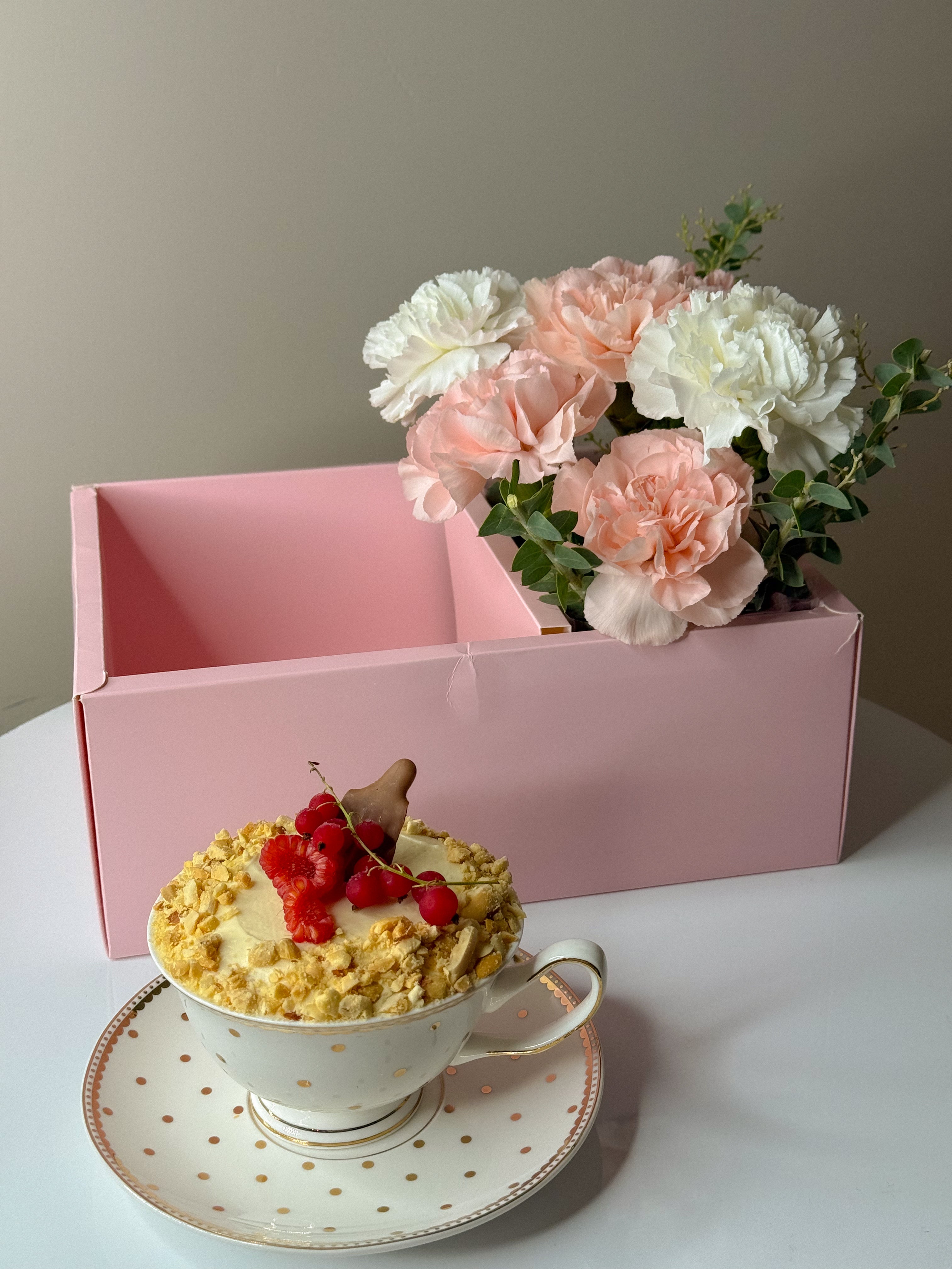 A Delicate Pink Gift Box