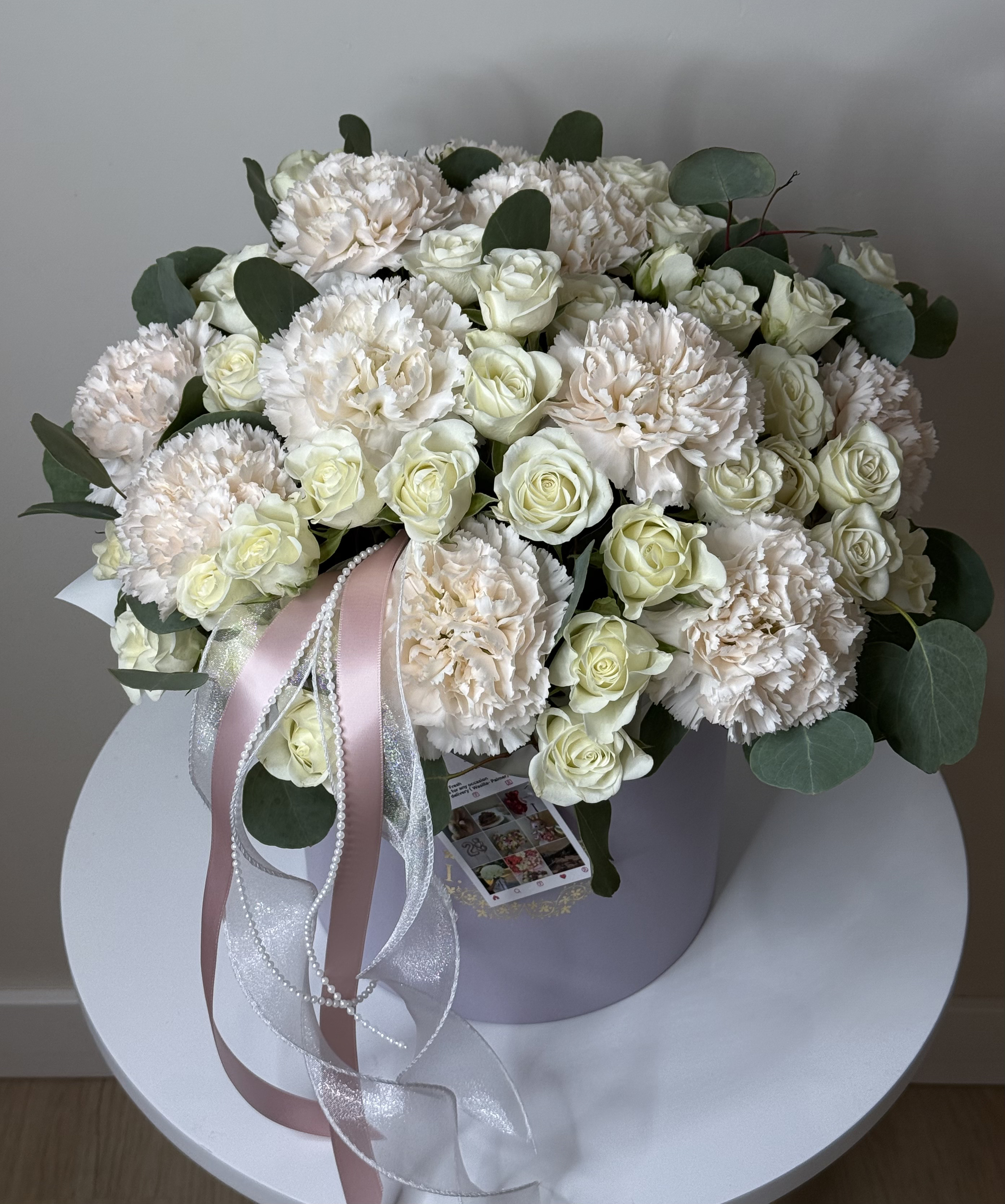 Carnations & Spray Roses