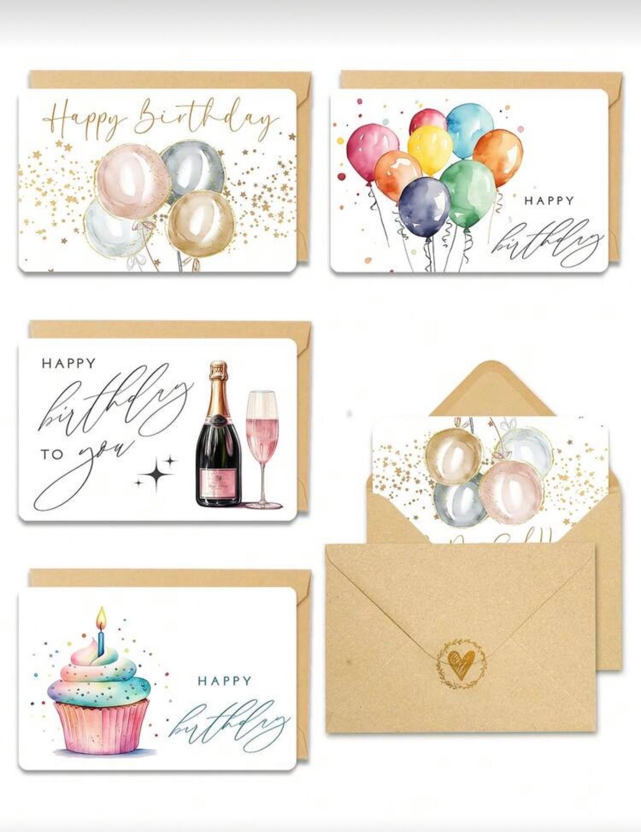 Birthday greeting cards
