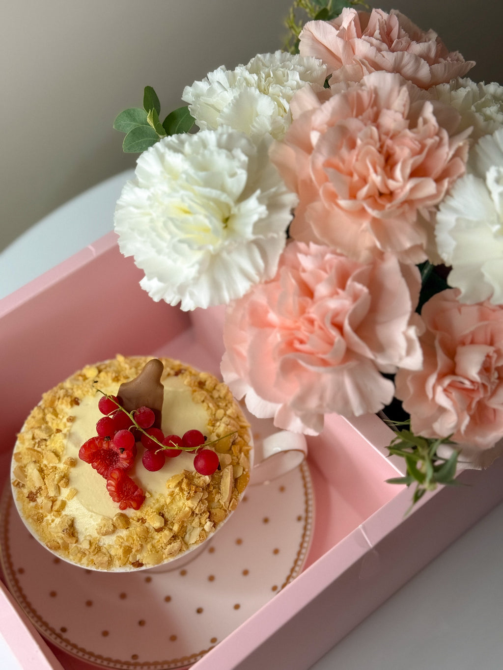 A Delicate Pink Gift Box