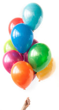 Latex balloons