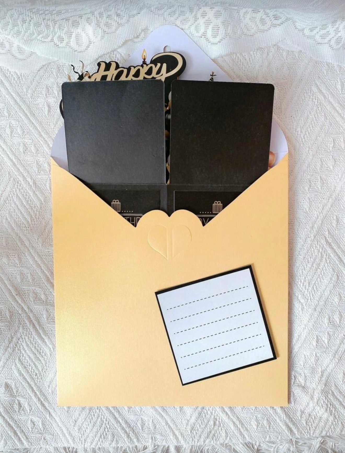 Popping birthday cards